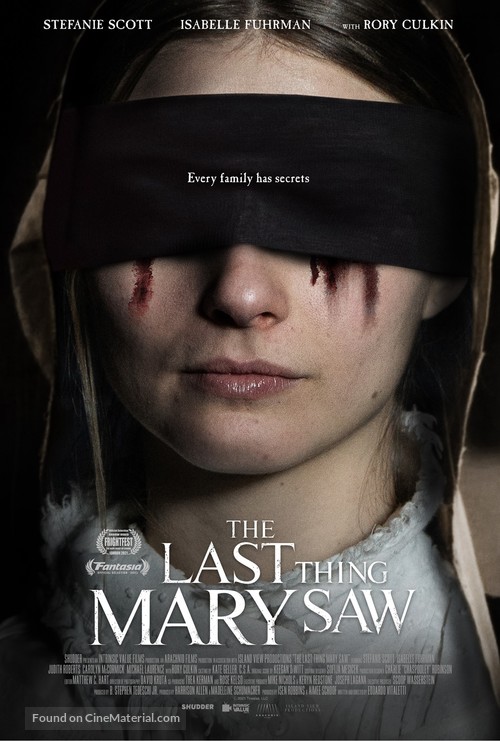 The Last Thing Mary Saw - Movie Poster