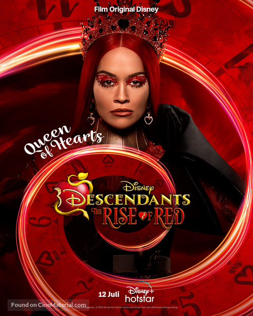 Descendants: The Rise of Red - Indonesian Movie Poster