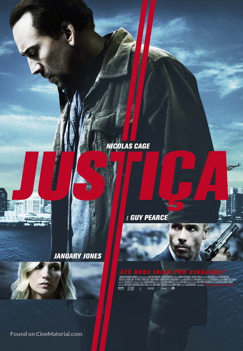 Seeking Justice - Portuguese Movie Poster