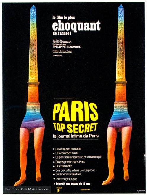 Paris top secret - French Movie Poster