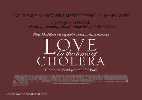Love in the Time of Cholera - Movie Poster