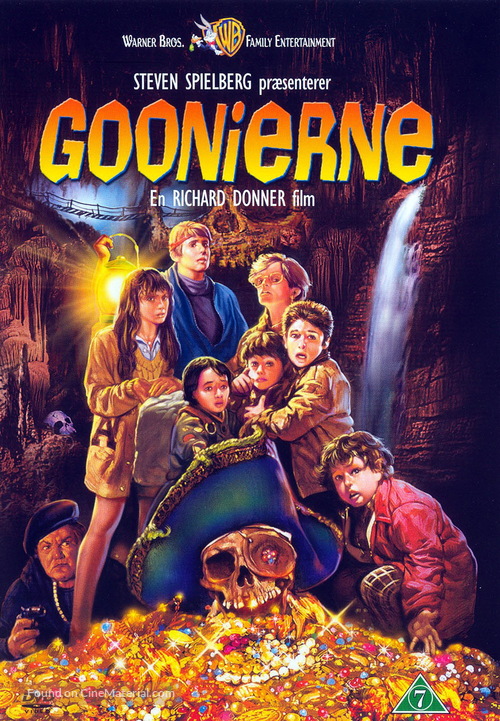 The Goonies - Danish Movie Cover