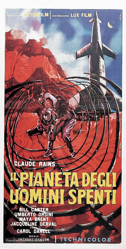 Il pianeta degli uomini spenti - Italian Movie Poster