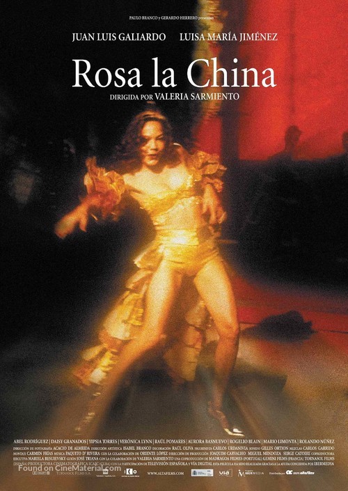 Rosa la china - Spanish Movie Poster