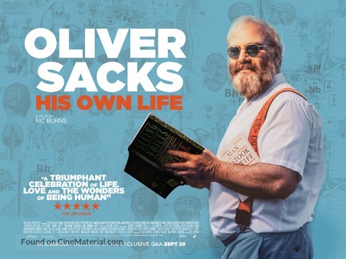 Oliver Sacks: His Own Life - British Movie Poster