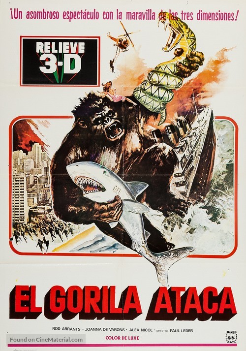 Ape - Spanish Movie Poster