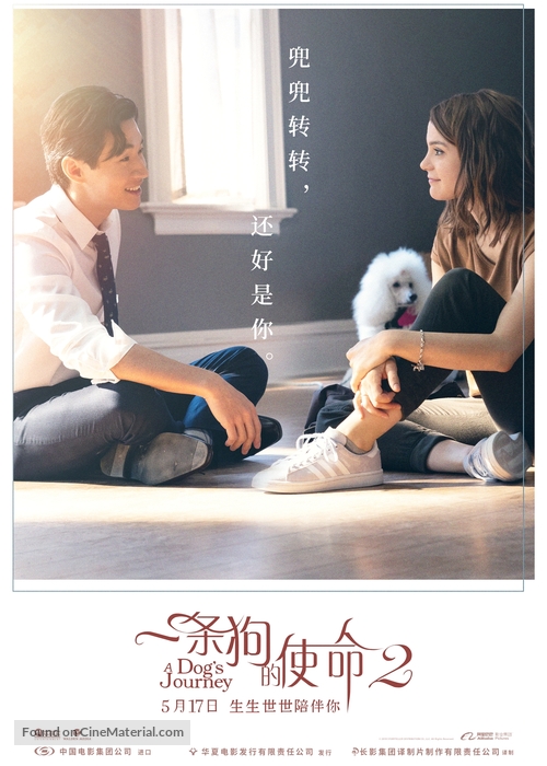 A Dog&#039;s Journey - Chinese Movie Poster