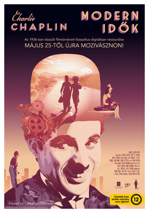 Modern Times - Hungarian Movie Poster