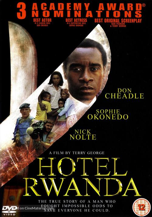 Hotel Rwanda - South African Movie Cover