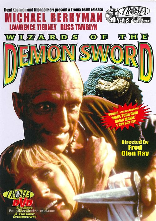 Wizards of the Demon Sword - DVD movie cover