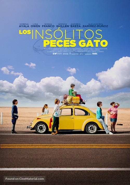 Los ins&oacute;litos peces gato - Mexican Movie Poster