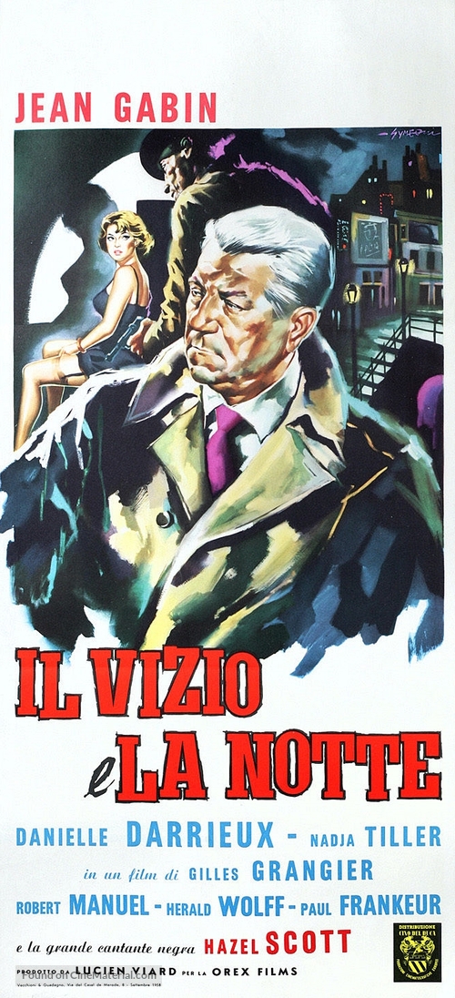 D&eacute;sordre et la nuit, Le - Italian Movie Poster