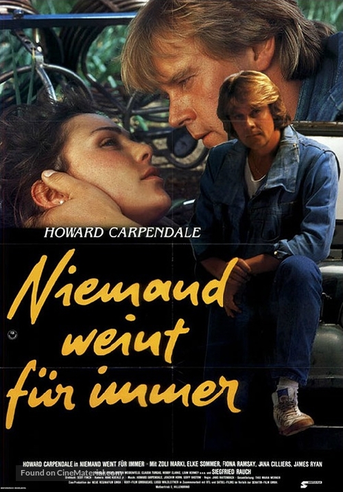 Niemand weint f&uuml;r immer - German Movie Poster