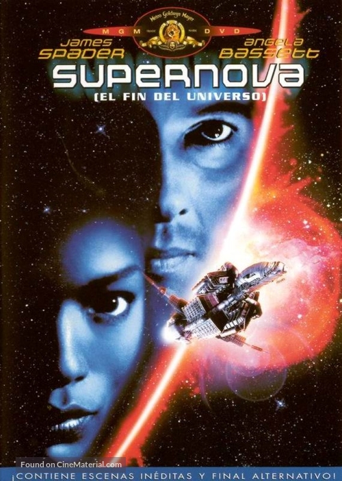 Supernova - Spanish DVD movie cover