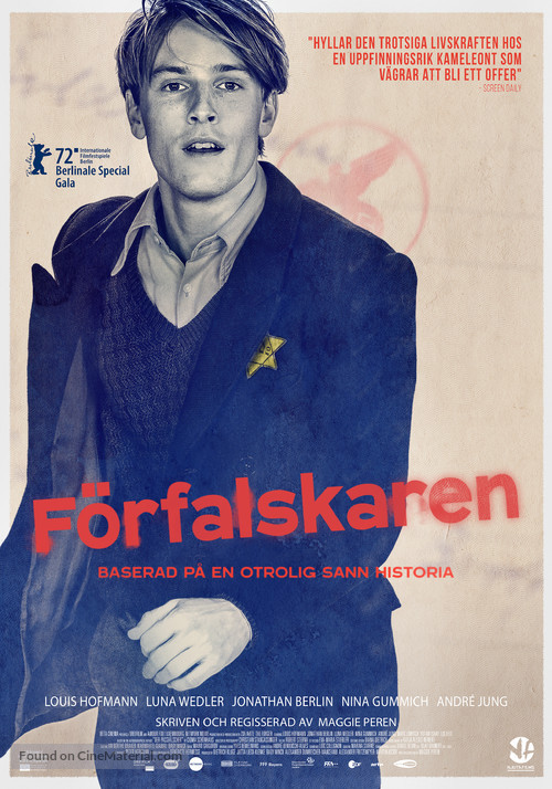 Der Passf&auml;lscher - Swedish Movie Poster