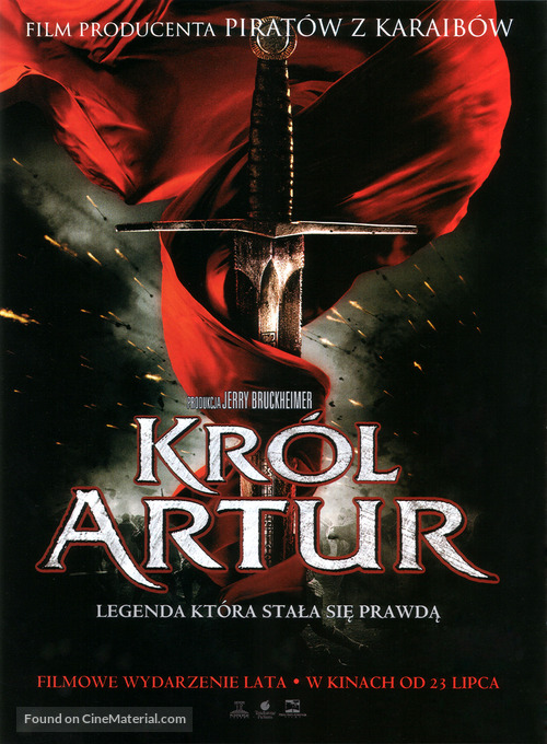 King Arthur - Polish poster