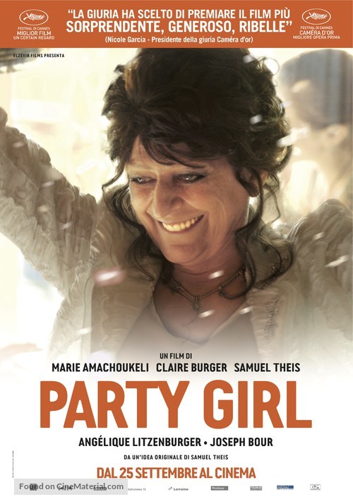 Party Girl - Italian Movie Poster