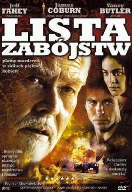 The Hit List - Polish DVD movie cover