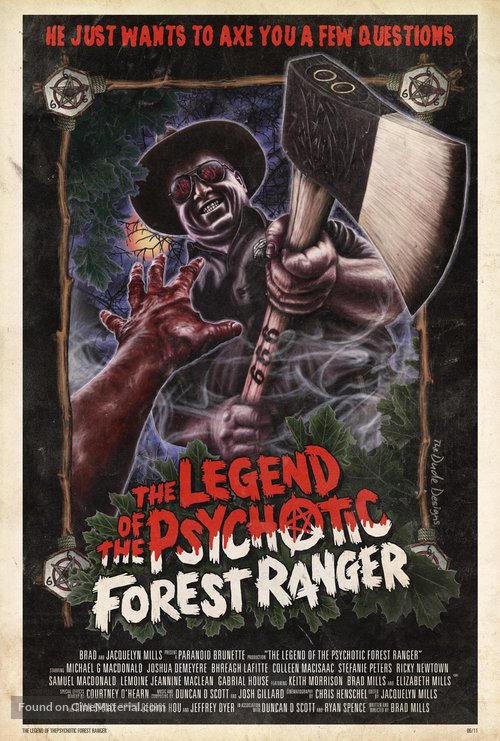 The Legend of the Psychotic Forest Ranger - Movie Poster