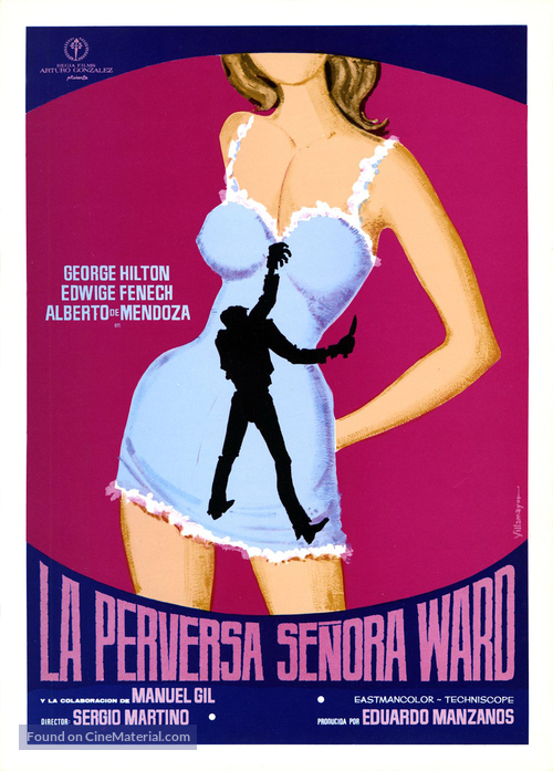 La strano vizio della Signora Wardh - Spanish Movie Poster