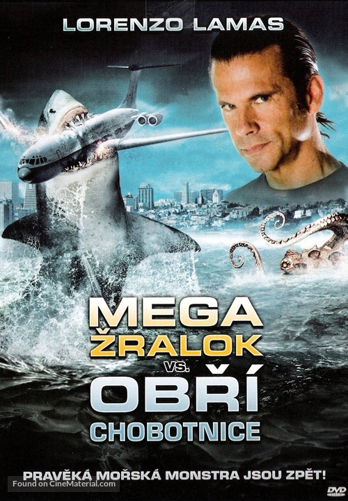 Mega Shark vs. Giant Octopus - Slovenian DVD movie cover