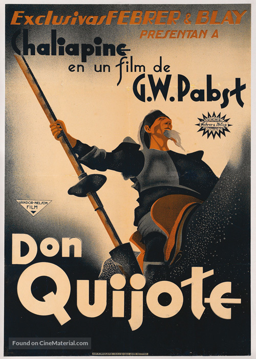 Don Quixote - Spanish Movie Poster