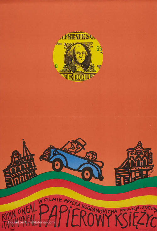 Paper Moon - Polish Movie Poster