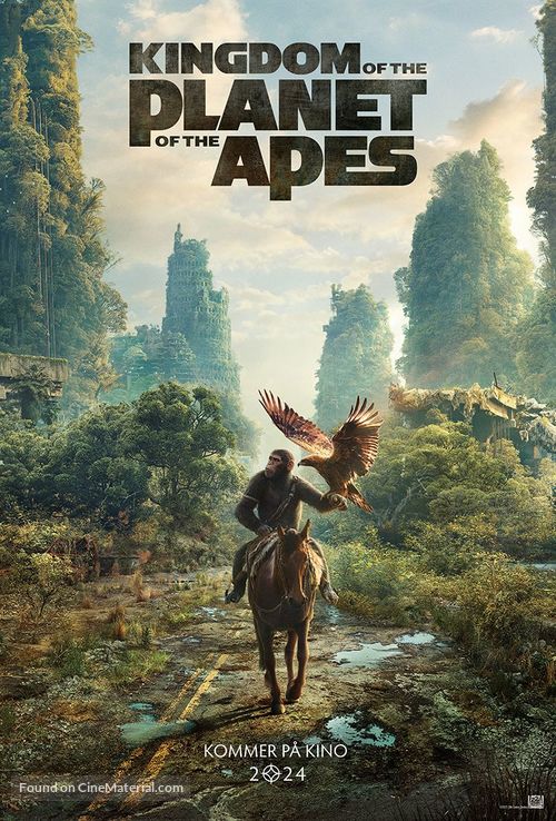 Kingdom of the Planet of the Apes - Norwegian Movie Poster