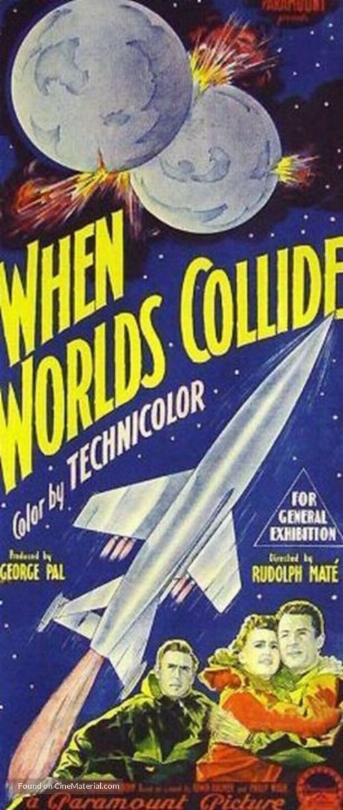 When Worlds Collide - Australian Movie Poster