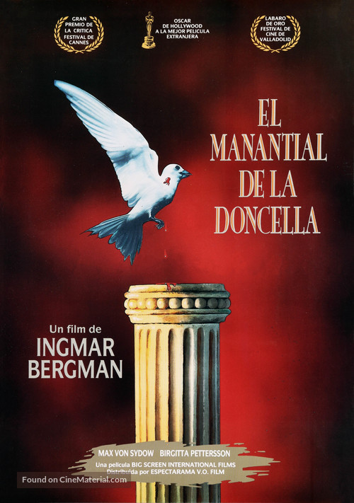 Jungfruk&auml;llan - Spanish Movie Poster