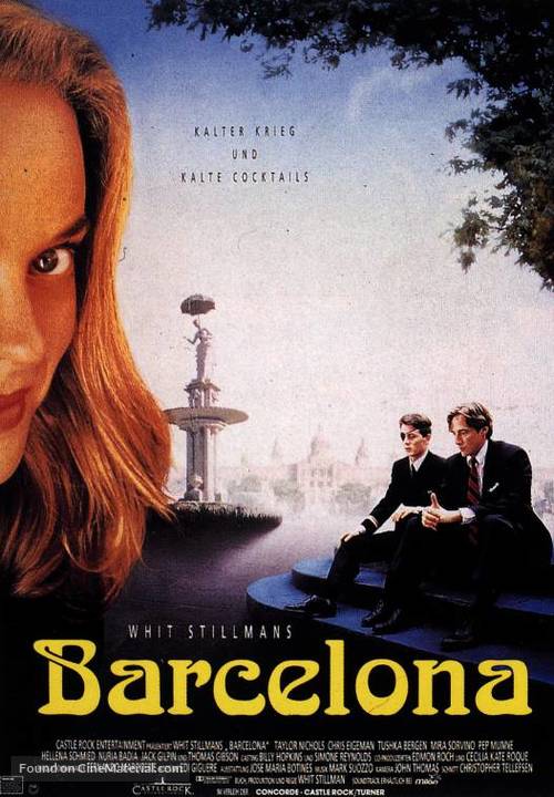 Barcelona - German Movie Poster