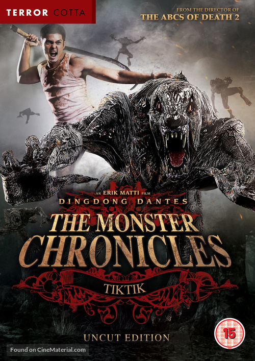 Tiktik: The Aswang Chronicles - British DVD movie cover
