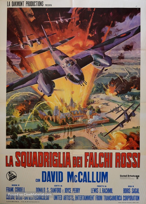 Mosquito Squadron - Italian Movie Poster