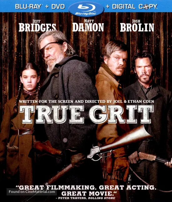 True Grit - Blu-Ray movie cover