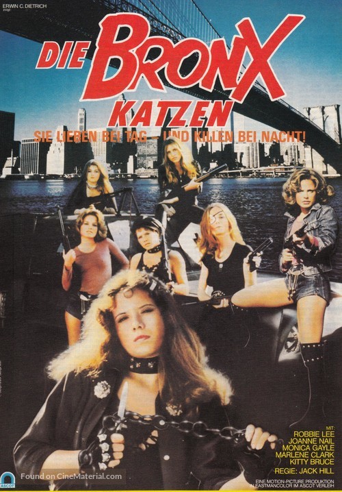 Switchblade Sisters - German Movie Poster