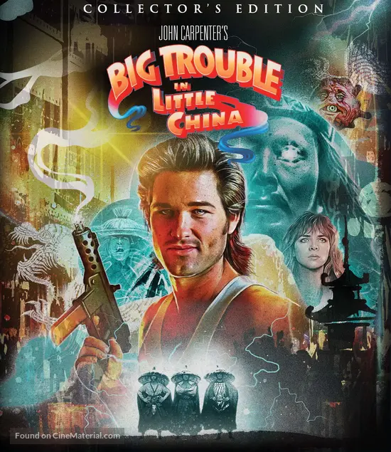 Big Trouble In Little China 1986 Blu Ray Movie Cover Big Trouble In Little China 1986 Blu Ray Movie Cover