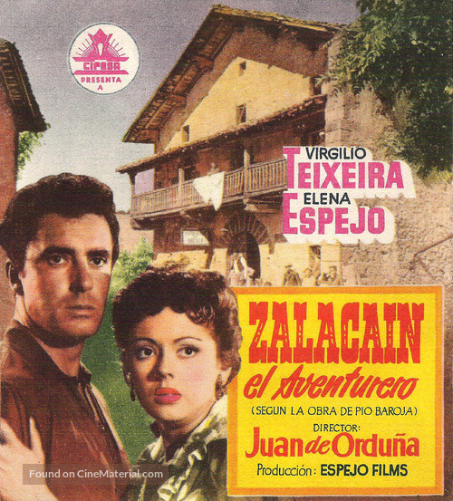 Zalaca&iacute;n el aventurero - Spanish Movie Poster