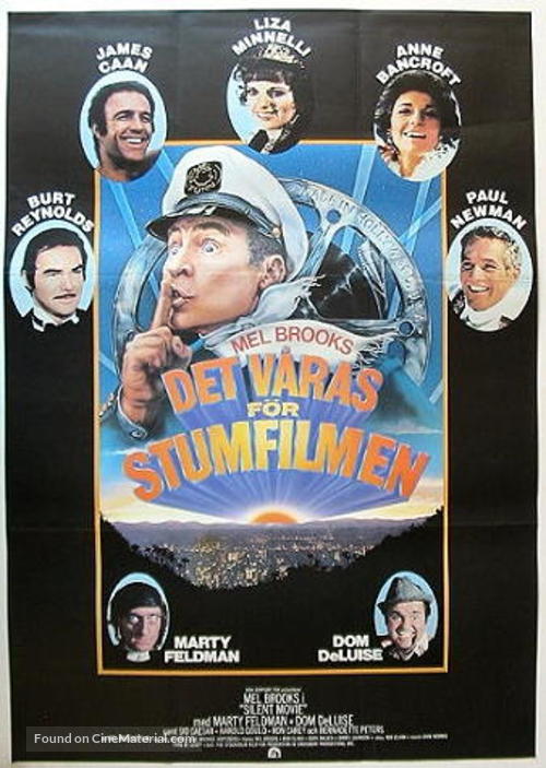 Silent Movie - Swedish Movie Poster