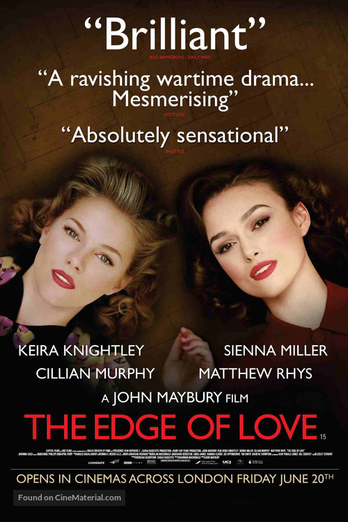 The Edge of Love - British Movie Poster