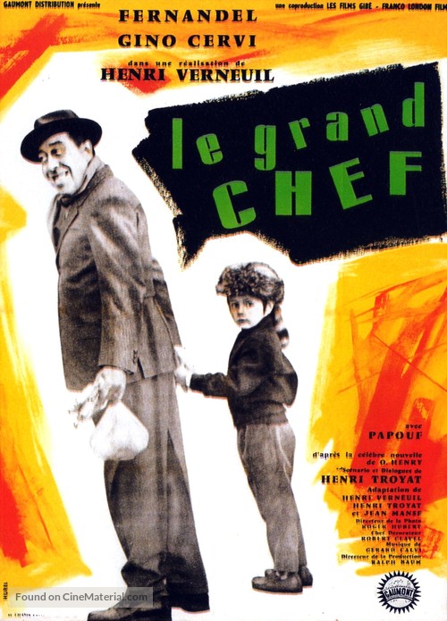 Le grand chef - French Movie Poster