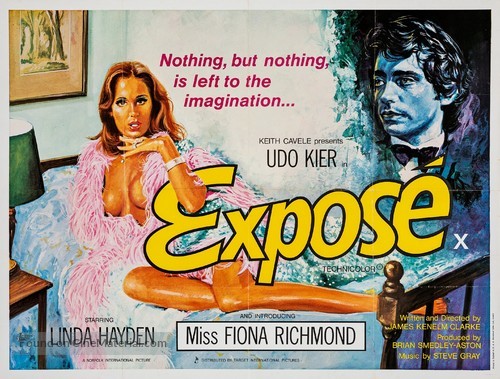 Expos&eacute; - British Movie Poster