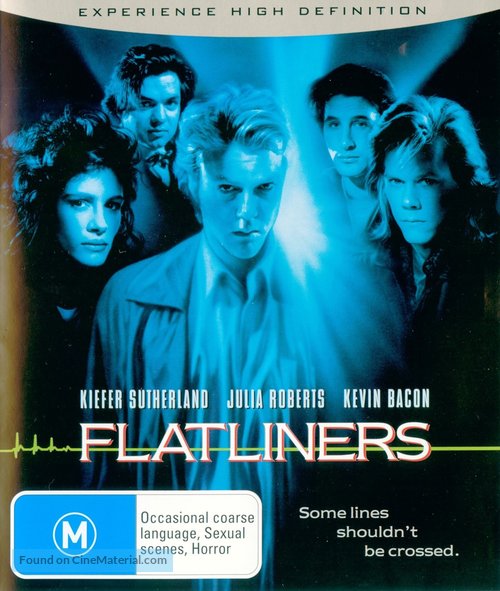 Flatliners - Australian Blu-Ray movie cover