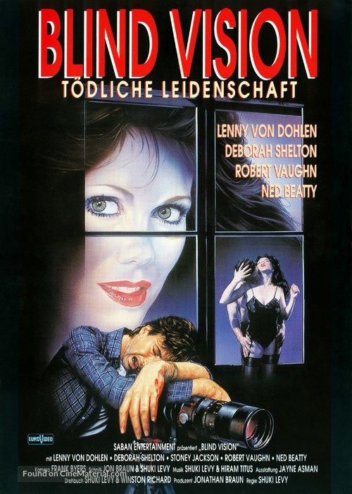 Blind Vision - German Movie Poster