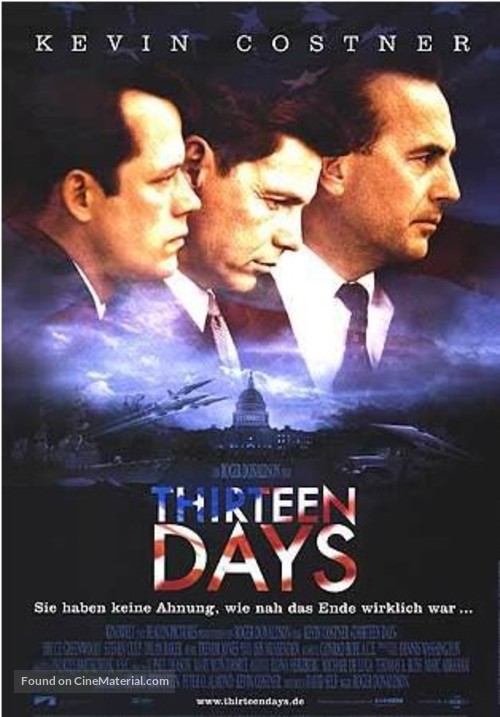 Thirteen Days - German Movie Poster