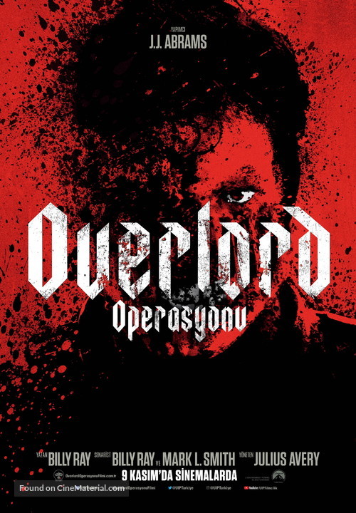 Overlord - Turkish Movie Poster