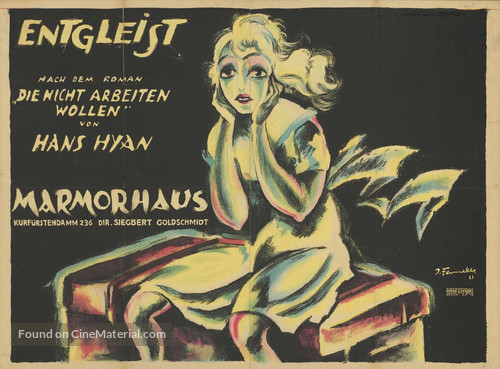 Entgleist - German Movie Poster