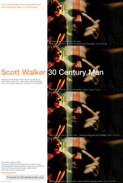 Scott Walker: 30 Century Man - poster