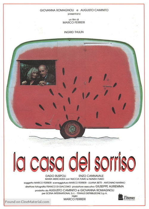 Casa del sorriso, La - Italian Movie Poster