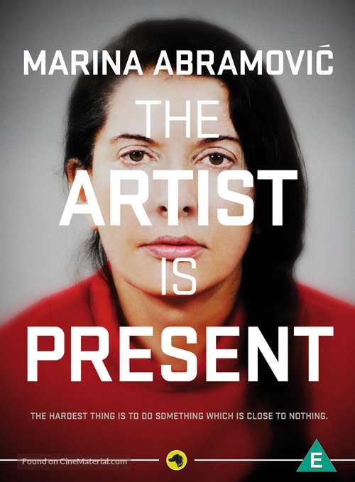 Marina Abramovic: The Artist Is Present - South African DVD movie cover