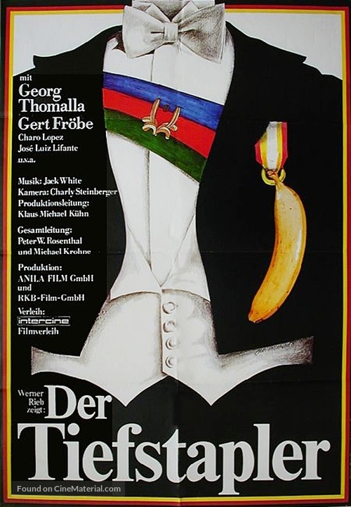 Der Tiefstapler - German Movie Poster